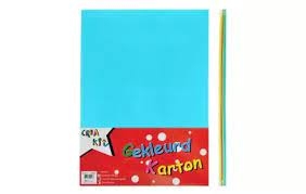 CREA-KIT GEKLEURD KARTON A4 160 GR 50 VEL ()